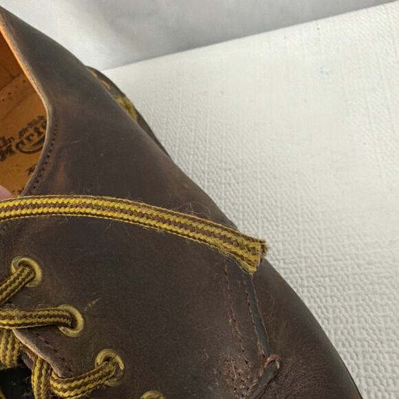 Dr Martens Shoes Mens Size 13 US Brown Leather Oxford Made in England Vintage main image 2